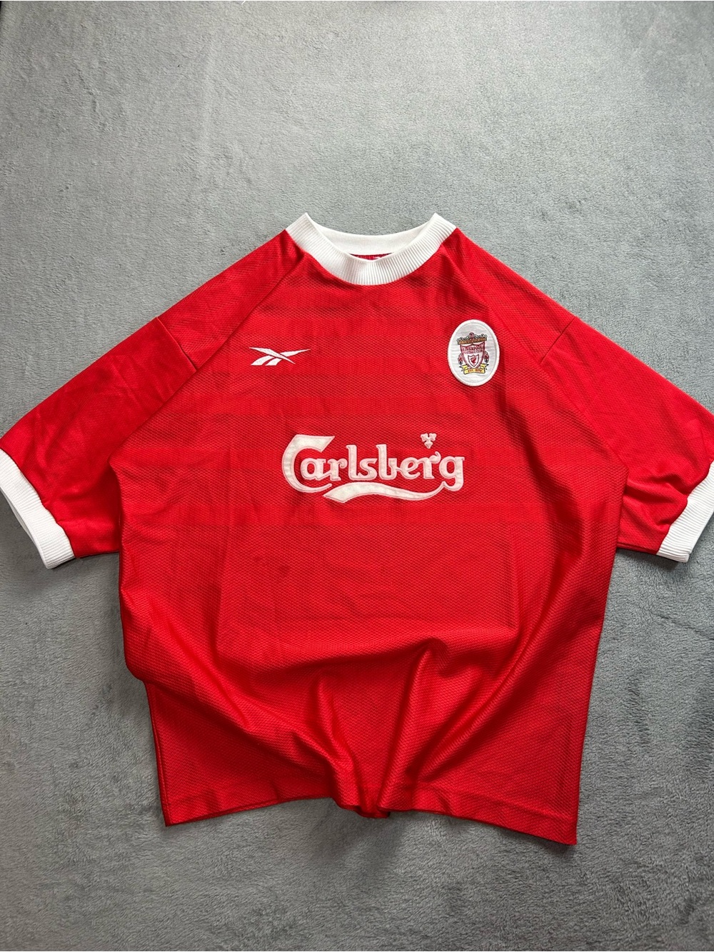 Vintage 90/2000s Reebok Liverpool FC Home Shirt - Picture 2 of 5